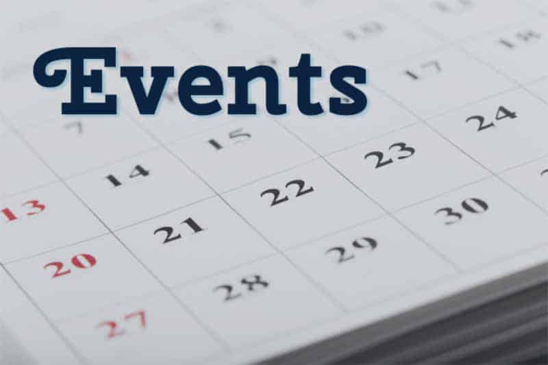 upcoming events