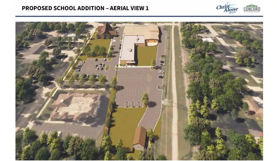 Proposed Aerial View