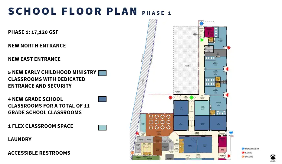 school floor plan